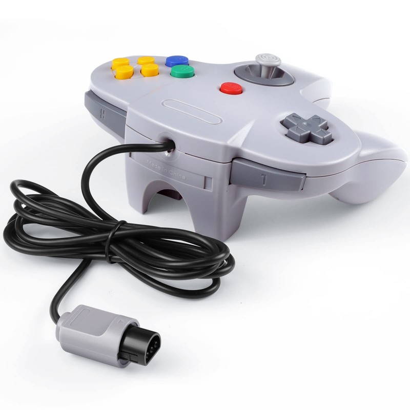 FISUPER N64 Controller Wired Classic Game Controller Joystick for N64