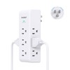 Surge Protector Outlet Extender with Rotating Plug, 9 AC Multi