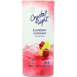Crystal Light Raspberry Lemonade, 12 Quart 1.8 Ounce Canister (Pack of 3)