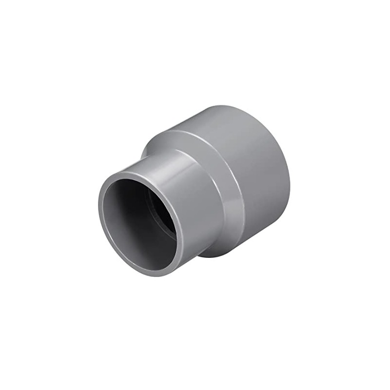 sourcing map PVC Pipe Connectors DWV Pipe Fitting 63 mm