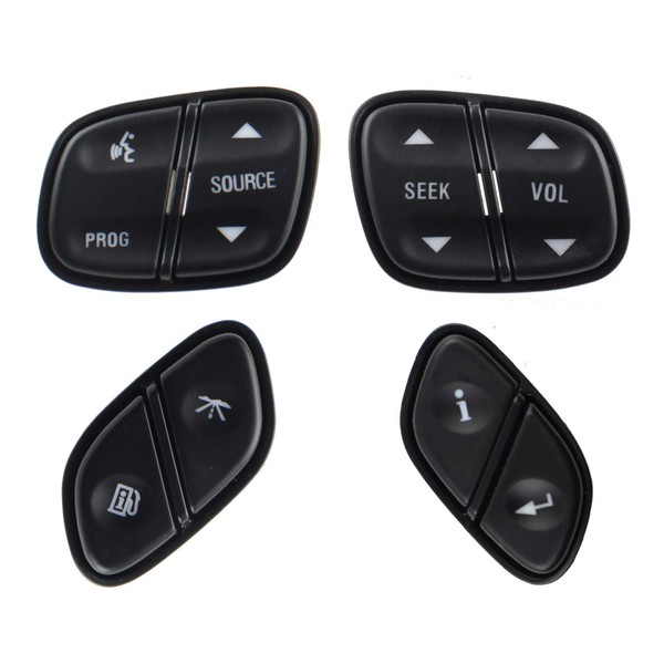Steering Wheel Control Switch Button Replacement for 2003-2009 Silverado Suburban