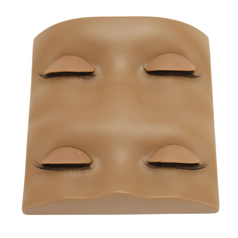 Eyelash Practice Mannequin Head Double Layer Lash Mannequin Head with