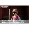 FEISEDY Unisex Youth Sunglasses, Teens Baseball Tennis Sunglasses, UV400 Sports