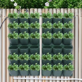 6 Row 36 Planter Wall Mounted Garden Planter Vertical Garden Self-Watering