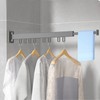 Clothes Drying Rack Aluminum Alloy Retractable Laundry Drying Rack Balcony