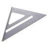 Aluminum Alloy Roofing Square,7" Rafter Angle Measure Triangle Guide Angle