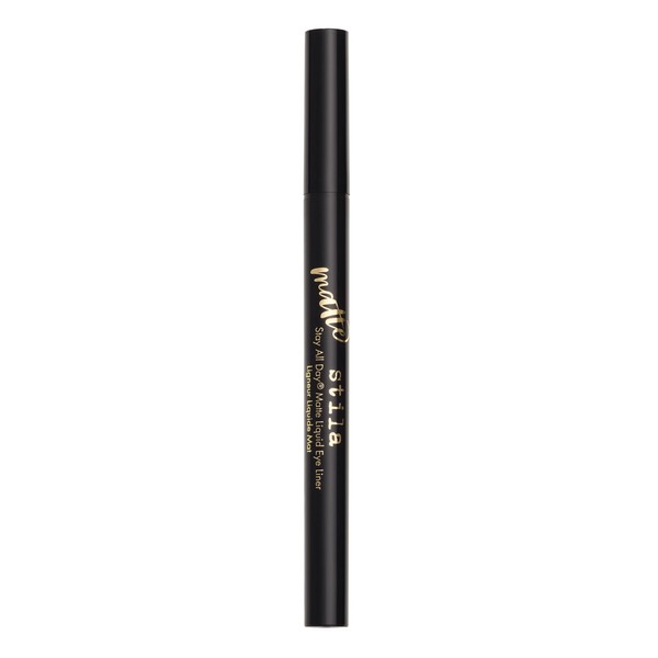 Stila Waterproof Liquid Eyeliner, Easy to Use Eyeliner Pen, Smudge and Transfer Proof Liner Stay On All Day and Night, Applies Smoothly Without Leaking