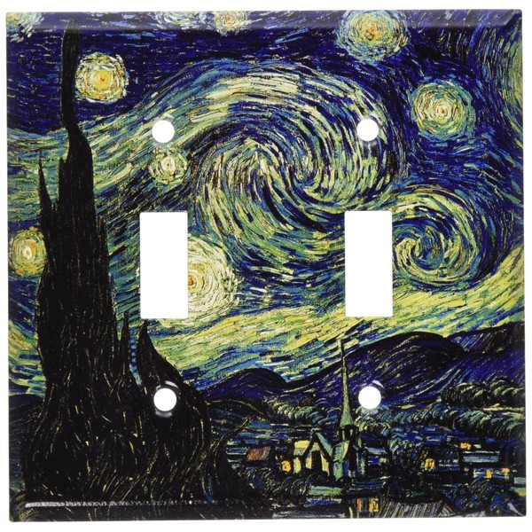 Art Plates - Van Gogh: Starry Night Switch Plate -