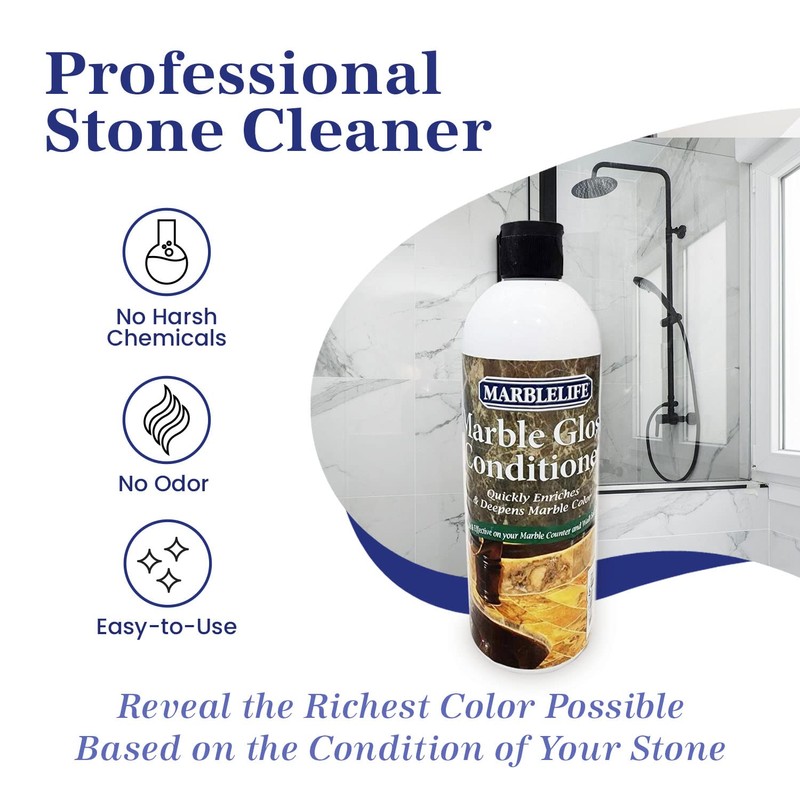 Marblelife Marble Gloss Conditioner, Used For Heavy Duty Countertop, Table,
