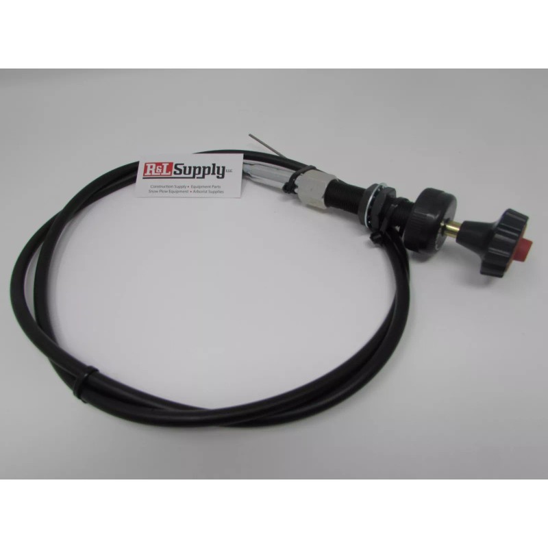 R&LSUPPLY NEW 15FT UNIVERSAL LOCKING VERNIER THROTTLE CABLE EQUIPMENT TRUCK