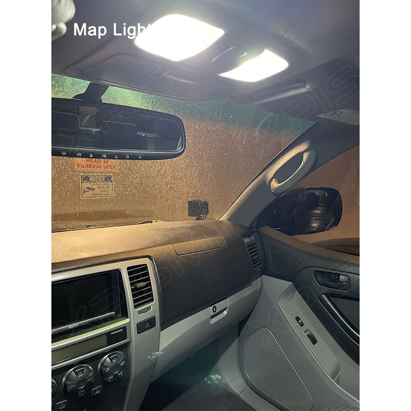 Xpismii 14 Piece 6000K White Cherokee Interior LED Light Kit