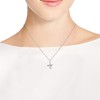 AeraVida Cute Little Hummingbird in Flight .925 Sterling Silver Necklace