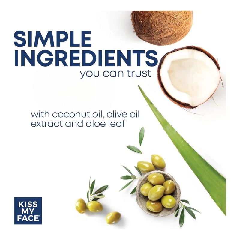 Kiss My Face Afeitado Humectante De Madera De Cedro +