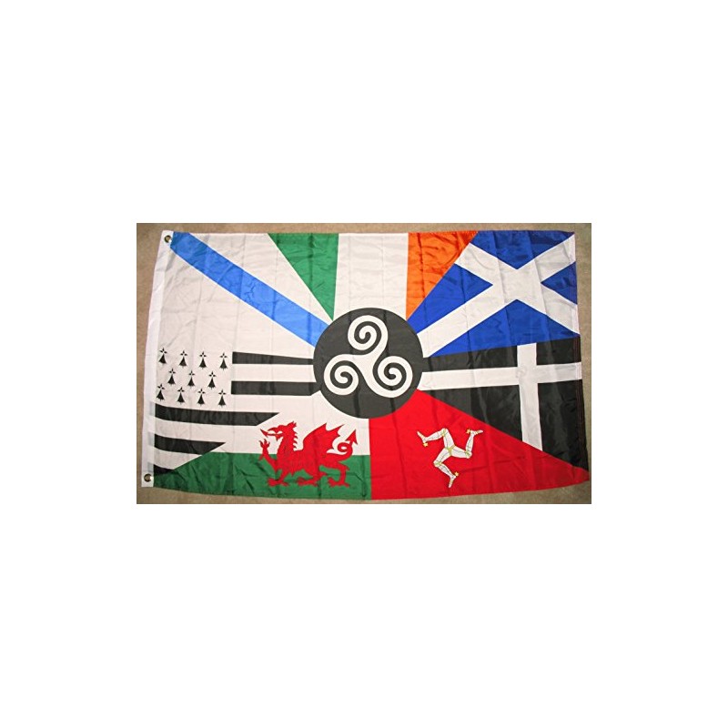Celtic Nations Flag 3'x5' Irish Banner