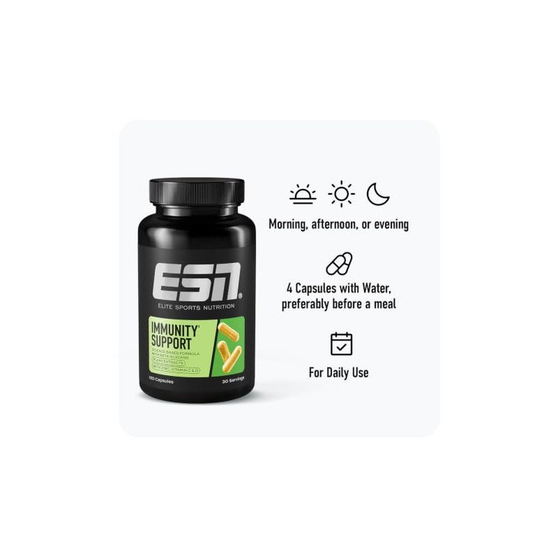 ESN Immunity Support, 120 Capsules, 30 Servings