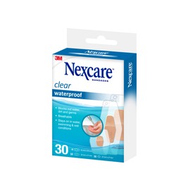 Nexcare™ Waterproof Clear Bandage 588-30PBANZ, Assorted, 30/Pack