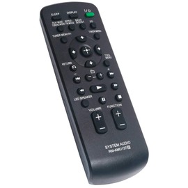 New RM-AMU137 Replacement Remote Control fit for Sony Hi-Fi Music System RDH-GTK33iP RDH-GTK11iP RDHGTK33iP RDHGTK11iP