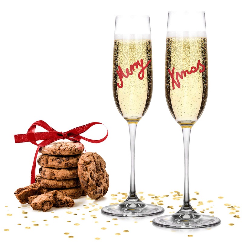 LuLu Wine Glass Markers - Metallic Colors 6 Pens Pack