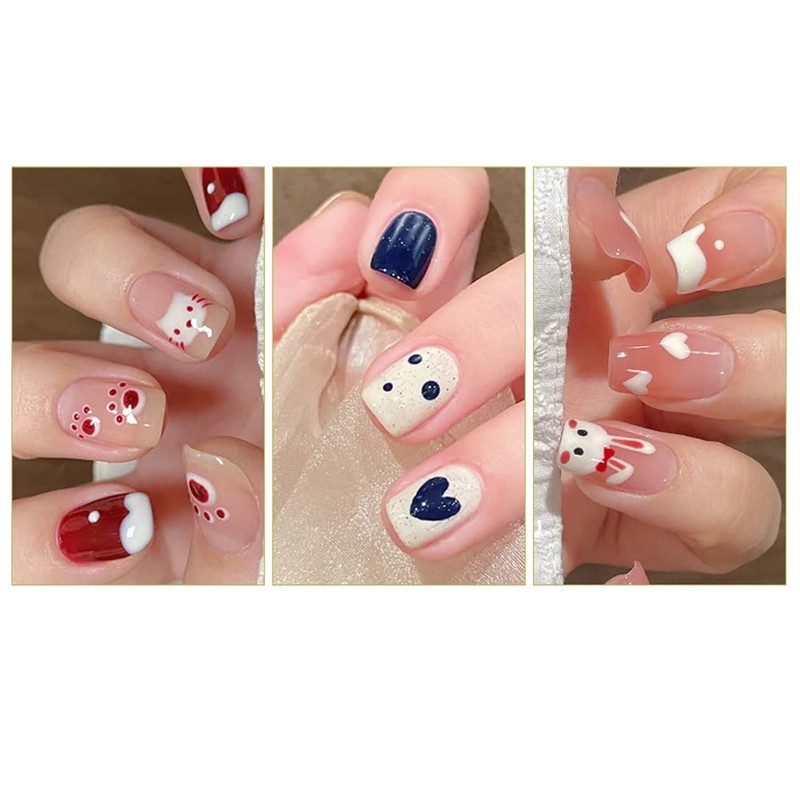 3Pcs 6 In 1 Circular Dotting Tools Nail Design Dotting
