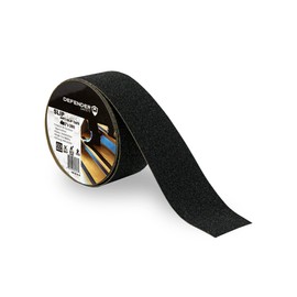 Defender Safety SLIPGUARD Anti-Slip Floor Tape. 60 Medium Grit, Waterproof, Easy Installation, Indoor & Outdoor Applications., Black, 2'' x 30' (SGT-BF-33)
