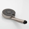 Tecmolog BS144NAF Brushed Nickel Shower Head with 5 Jet Types