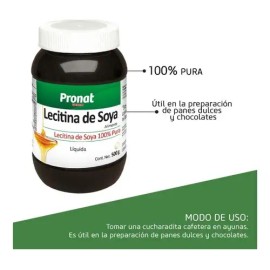 Suplemento Lecitina De Soya Pura Líquida (500 Gr) - Pronat Sabor Natural                                                                              