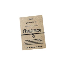Christmas stocking filler gift | Have yourself a merry little Christmas present | Secret Santa gift | Christmas bracelet