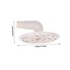 SUPVOX 1pc Pool Vacuum Hose Adapter Skimmer Vacuum Plate for