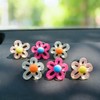 6Pcs Flower Air Vent Clip Car Accessories Air Freshener Dashboard