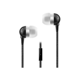 Sentry HPSHM201 TALKBUDS with Cloth Cord Black