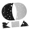 Minkissy 100pcs Nonwoven Eye Shadow Tape Shields for Precision Makeup
