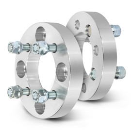 SCITOO 2Pcs Wheel Adapters 1 inch 4x108 to 4x100 Bore 78.1mm Studs 12x1.5 4 Lug Wheel Spacers Adapters Fit for for Ford for Mustang for Ford Contour EcoSport Escort Fiesta Focus