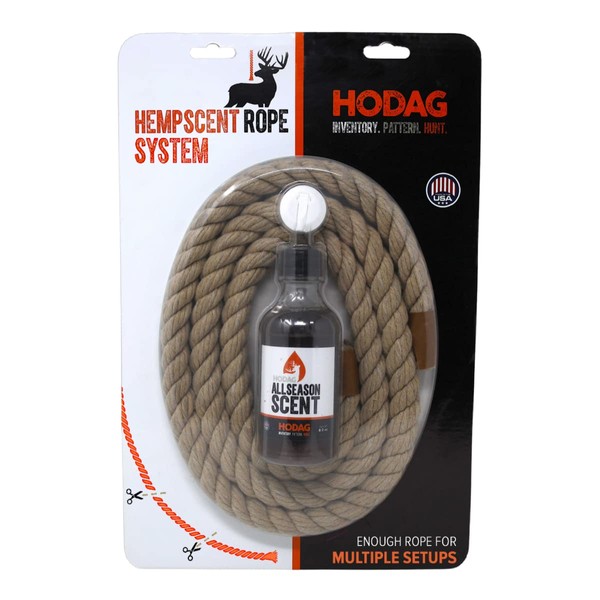 HODAG HempScent Rope System - Hemp Rope Mock Scrape System for Year-Round Deer Interaction