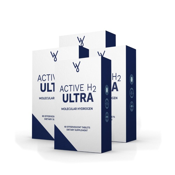 Purative Active H2 Ultra Hydrogen Water Tablet - Optimize Health, Support Immunity, and Balance Antioxidants with Benefits of Molecular Hydrogen (240 Tablets)