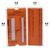 Value Plus Mrad Ruler - Long Range Shooting Slide Rule