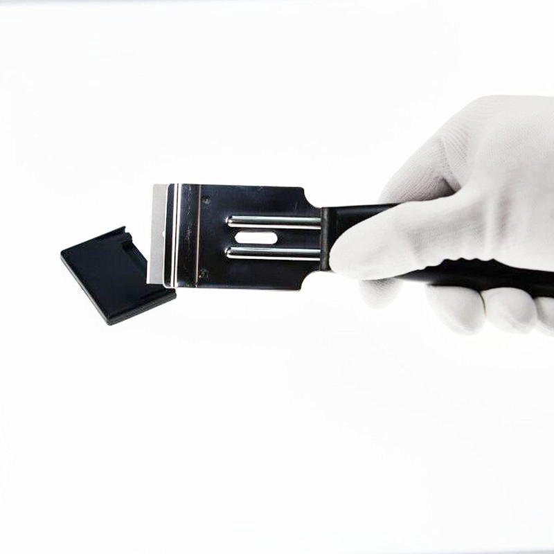 WEKOIL Razor Blades Metal Scraper Tool Glass Scraper Stove Top