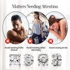 Xinjieda 2 Pairs Magnetic Earrings Clip On Earrings Set Non