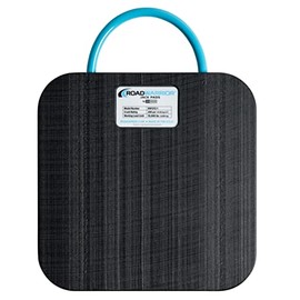 RoadWarrior Heavy-Duty RV Jack Pad – Polymer Stabilizer Block, 15 000 lb Load Rating, TuffGrip® Handle, Stackable & Waterproof, Made in USA, 12″ × 12″ × 1″ (1 Pad)