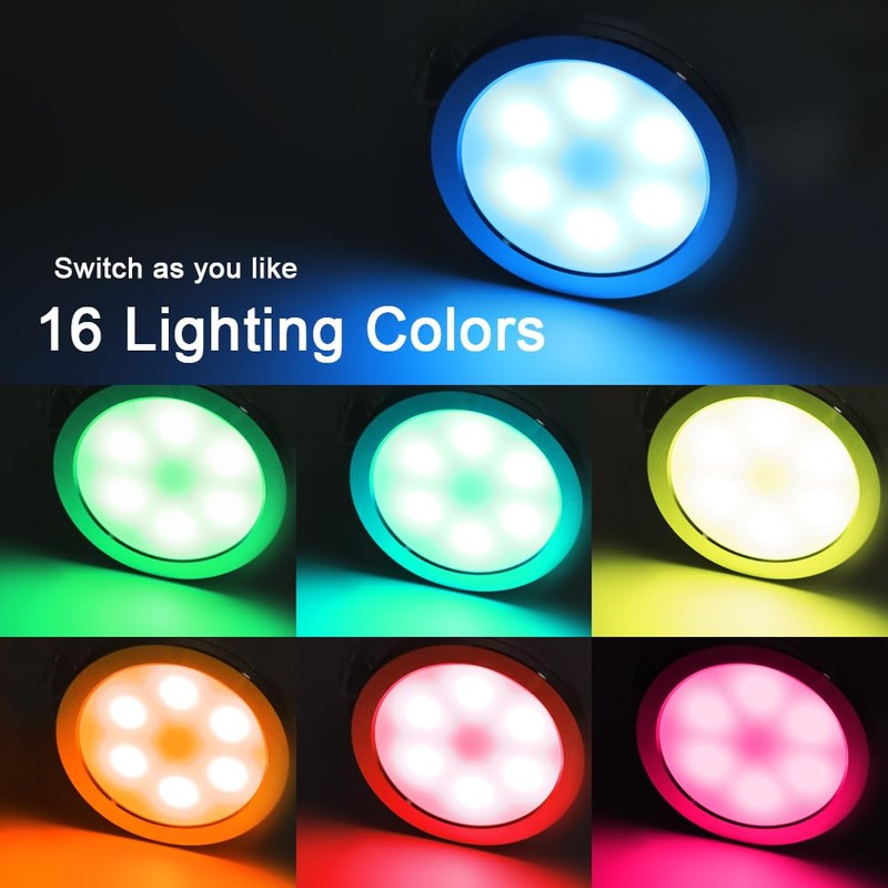 2 Pieces 3D Printer LED Lamp Kit for Lab A1/A1mini/P1S/P1P/X1C,