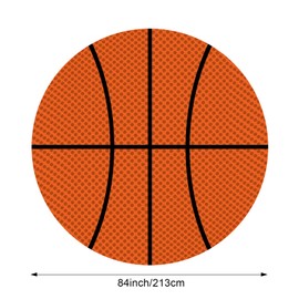 Oudain 12 Pcs Sports Round Tablecloths 84 Inches Sports Party Decor Plastic Football Baseball Basketball Table Covers Golf Soccer Field Disposable Table Cloth for Birthday Party Supplies Decor Favor