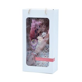asca SOMU YUIHANA Preserved Dried Flower Bouquet Gift SU00186 (L(28cm), Karen)