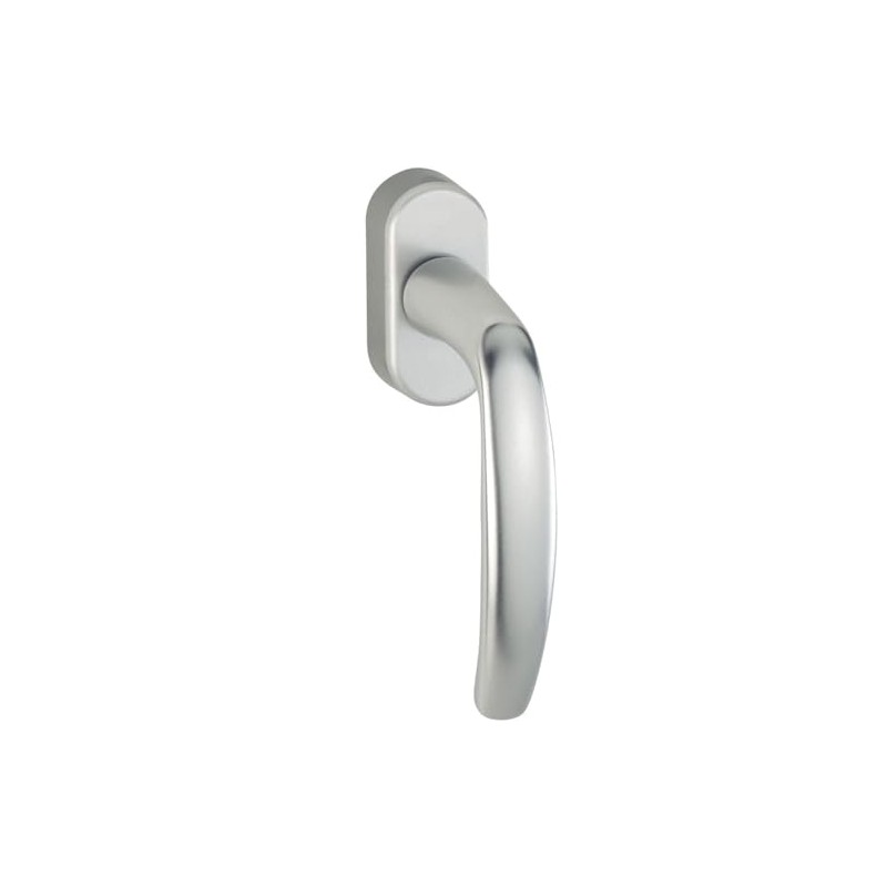 Satin Chrome 90 Degree Right Hand Window Handle - Right