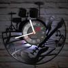 Timethink 12 Inch Guitar and Drum Kit LED Vinyl Record