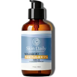 Niacinamide Vitamin B3 Cream Serum for Face 5%- 1 Oz - Visibly Beautify Pores and Wrinkles and Other Signs of Aging - Superior Moisturizing Skin Brightening Facial Serum - Your Friends Will Notice (1o