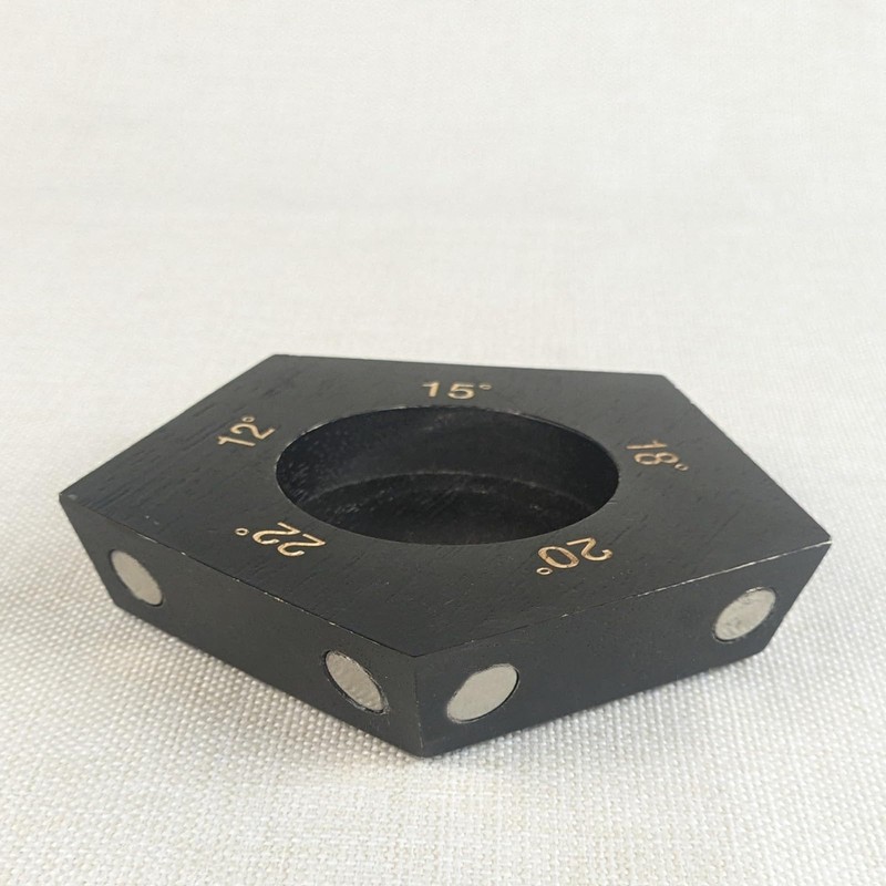 Rolling Knife Sharpener Kit, 5 Magnetic Angle Offer 12/15/18/20/22°, Roller