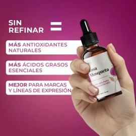 Aceite Rosa Mosqueta Puro Prensado En Frío + Tónico Facial Todo Tipo De Piel Día/noche