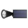 Outdoor Solar Powered Lawn Light 4LED Garden Yard Pathway Spotlight