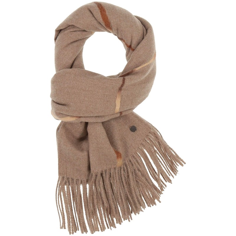 FRAAS Scarf with Checked Pattern - 195 x 65 cm