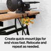 Micro Jig MatchFit Grr-Rip Clamp with Easy One-Handed Operation and