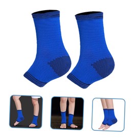 BESPORTBLE Ankle Support Braces for Boy Girl Anti-sprain Protective Covers Breathable Compression Ankle Socks for Sports Blue and Injury Recovery